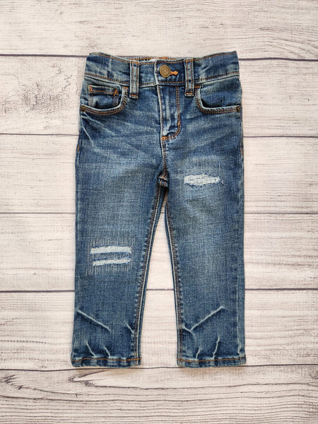 Karate Built-In Flex Max Distressed Jeans