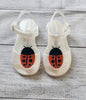 Ladybug T-Strap Jelly Sandals