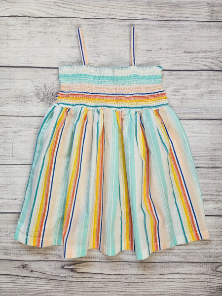 Striped Smocked Sundress