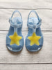 Star T-Strap Jelly Sandals