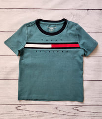 Flag Stripe Logo T-Shirt